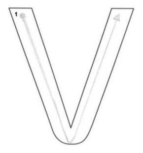 v